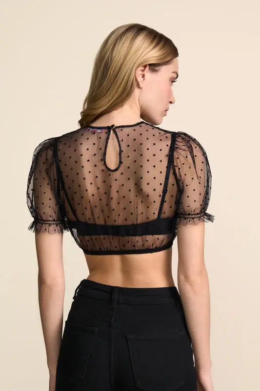 Dirndlbluse Faora – Bild 2