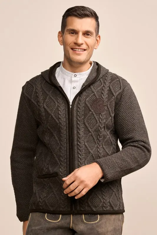 Strickhoodie Thore
