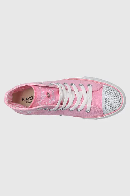 Sneaker Glitter Toe-Cap – Bild 2
