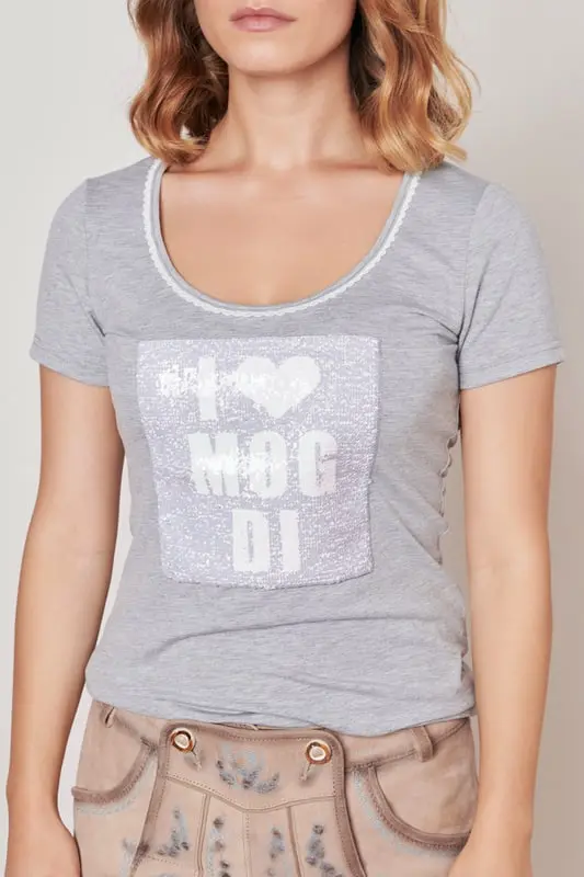 Trachten Shirt Heartbeat – Bild 2