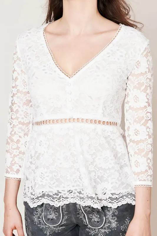 Trachtenbluse Azra – Bild 2