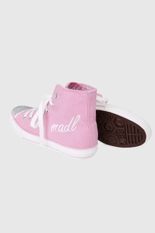 Sneaker Glitter Toe-Cap – Bild 3