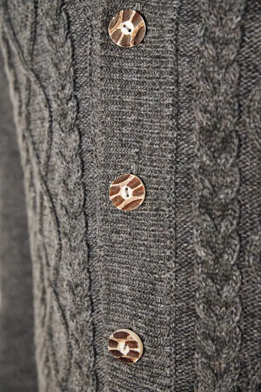 Strickjacke Maxi – Bild 3