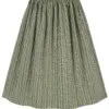 Dirndlschürze JOLANDA (65 cm) ~ S ~ salbei