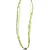 Collier mit Edelweissanhänger 000157 ~ hellgrün
