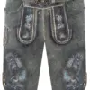 Lederhose HEINZ ~ 46 ~ blau