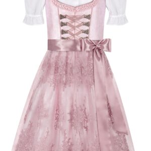 Kinderdirndl SOPHIE ~ altrosa ~ 128