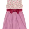 Kinder Trachtenkleid creme altrosa Lisa 013489 ~ 92