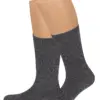 Trachtensocken kurz anthrazit 102943 ~ 48-49