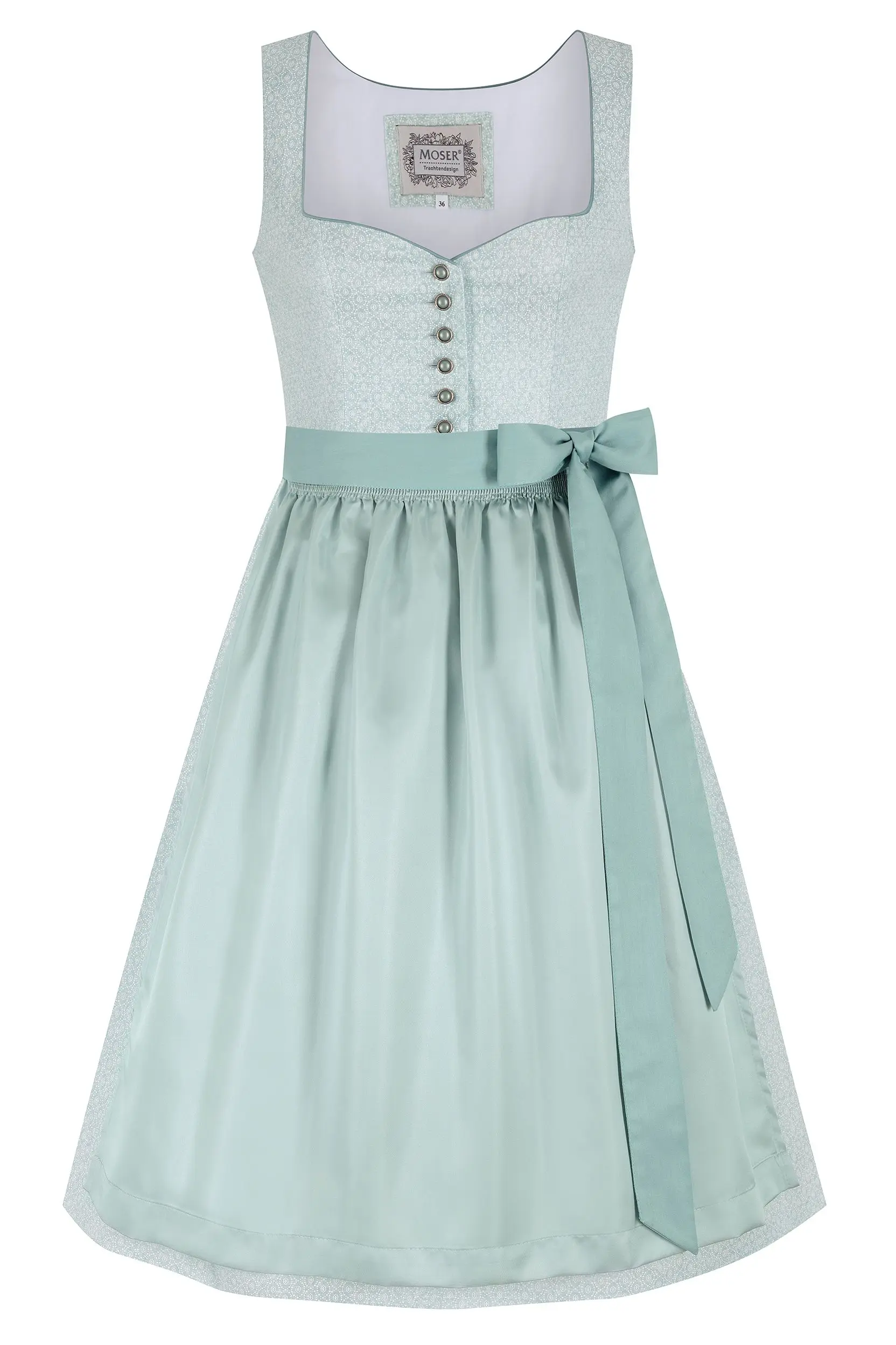 Dirndl CAROLINE (65 cm) ~ 36 ~ mint