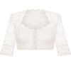 Dirndlbluse creme Stretch Kathi 012898 ~ 32