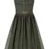 Dirndl KATHI (70 cm) ~ oliv ~ 36