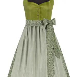 Dirndl VALERIE (70 cm) ~ 46 ~ grün