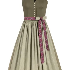 Dirndl WALCHSEE (75 cm) ~ 34 ~ oliv