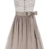 Dirndl LEONORA (65 cm) ~ 36 ~ natur