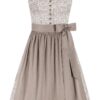 Dirndl LEONORA (65 cm) ~ 36 ~ natur