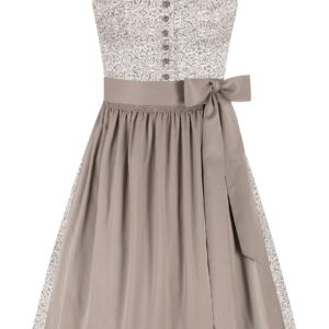 Dirndl LEONORA (65 cm) ~ 38 ~ natur