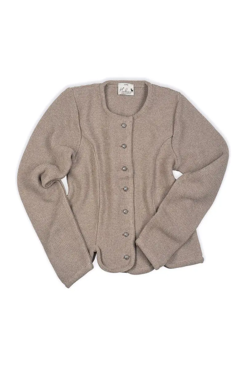 Trachten Strickjacke beige Anna 124676 ~ 46
