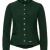 Trachten Strickjacke dunkelgrün Magdalena 013807 ~ 34