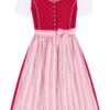 Kinderdirndl CONNY ~ 92 ~ rot