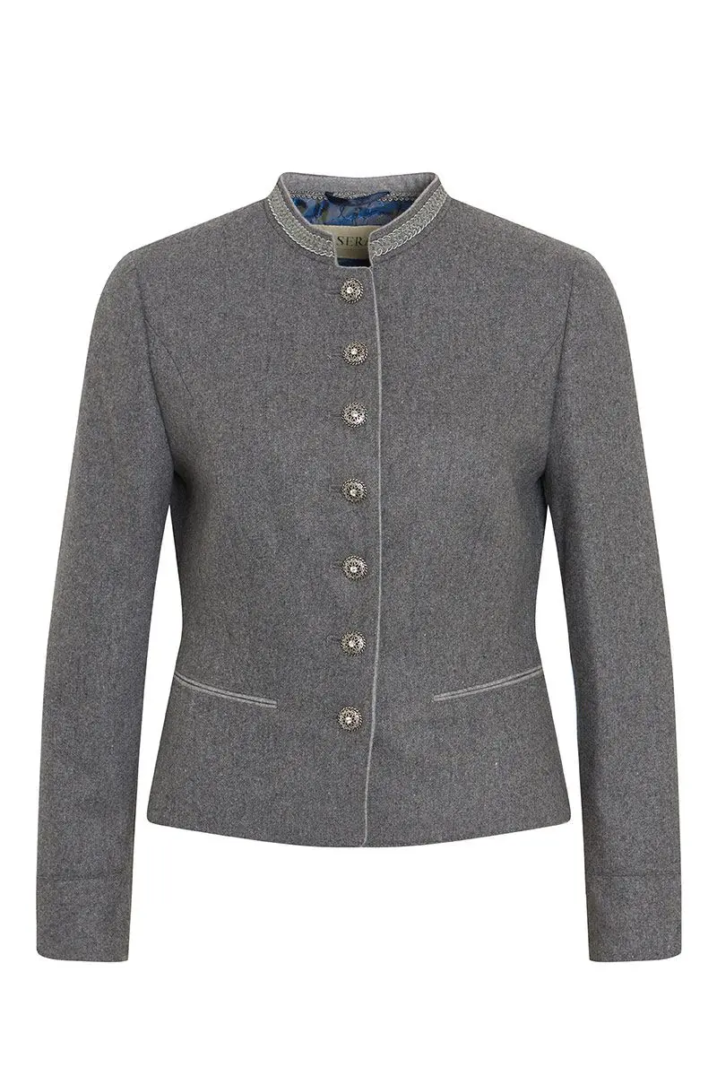 Damen Lodenjacke hellgrau Claire 011593 ~ 44