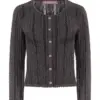 Trachten Strickjacke grau Lisa 015925 ~ 34