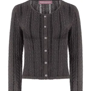 Trachten Strickjacke grau Lisa 015925 ~ 34
