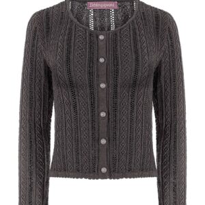 Trachten Strickjacke grau Lisa 015925 ~ 32
