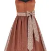 Dirndl VALERIE (70 cm) ~ rost ~ 46