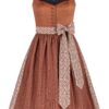 Dirndl VALERIE (70 cm) ~ rost ~ 46