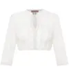 Dirndlbluse Spitze creme Nadine 013999 ~ 32