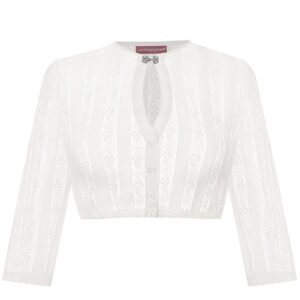 Dirndlbluse Spitze creme Nadine 013999 ~ 30