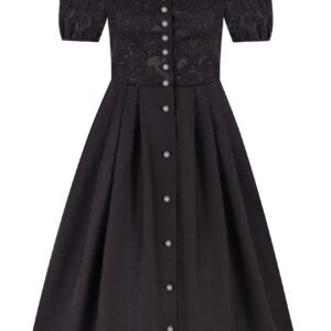 Gastrodirndl ANNA (70 cm) ~ 34 ~ schwarz