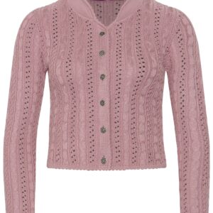Trachten Strickjacke altrosa Franzi 009531 ~ 32