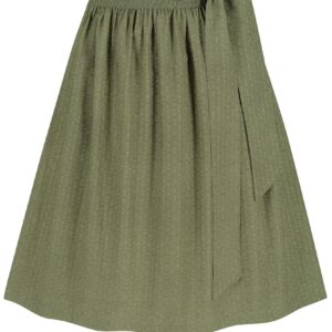 Dirndlschürze LINA (70 cm) ~ XL ~ oliv