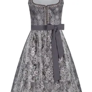 Midi Dirndl 65 cm silber Matilda 010221 ~ 34