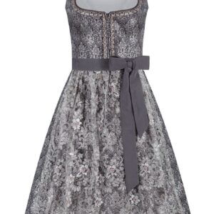 Midi Dirndl 65 cm silber Matilda 010221 ~ 34