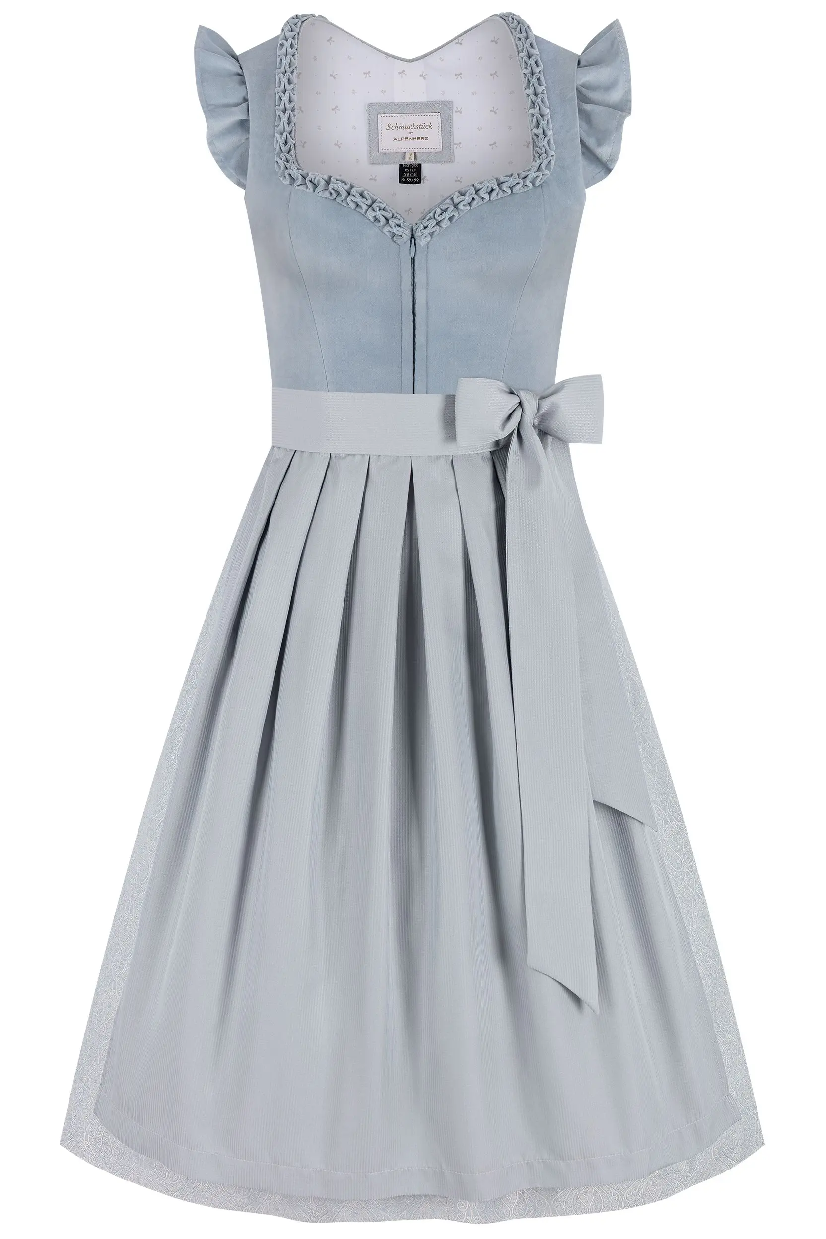 Dirndl MELODY (75 cm) ~ 30 ~ hellblau
