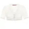 Dirndlbluse Spitze creme Stretch Marlen 015175 ~ 34