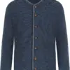 Trachten Strickjacke blau grau Aloisius 015291 ~ 46