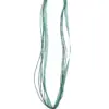 Collier mit Edelweissanhänger 000157 ~ dunkelgrün