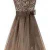 Dirndl LIANE (70 cm) ~ 32 ~ braun