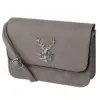 Trachtentasche Hirsch mit Steppung 003029 ~ grau
