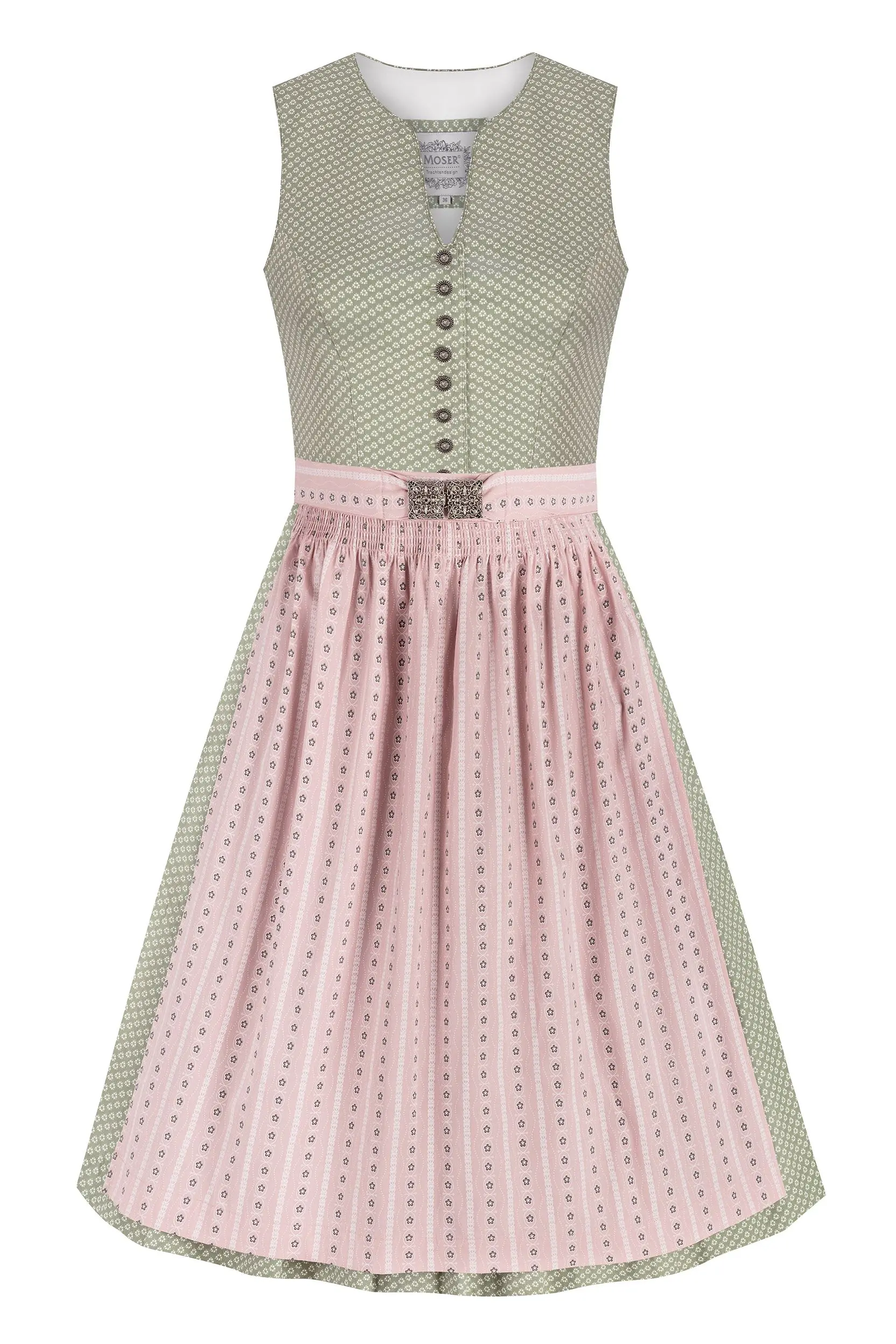 Dirndl SELENE (60 cm) ~ 38 ~ salbei