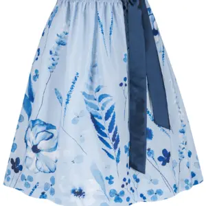 Dirndlschürze DANIELLE (65 cm) ~ S ~ blau