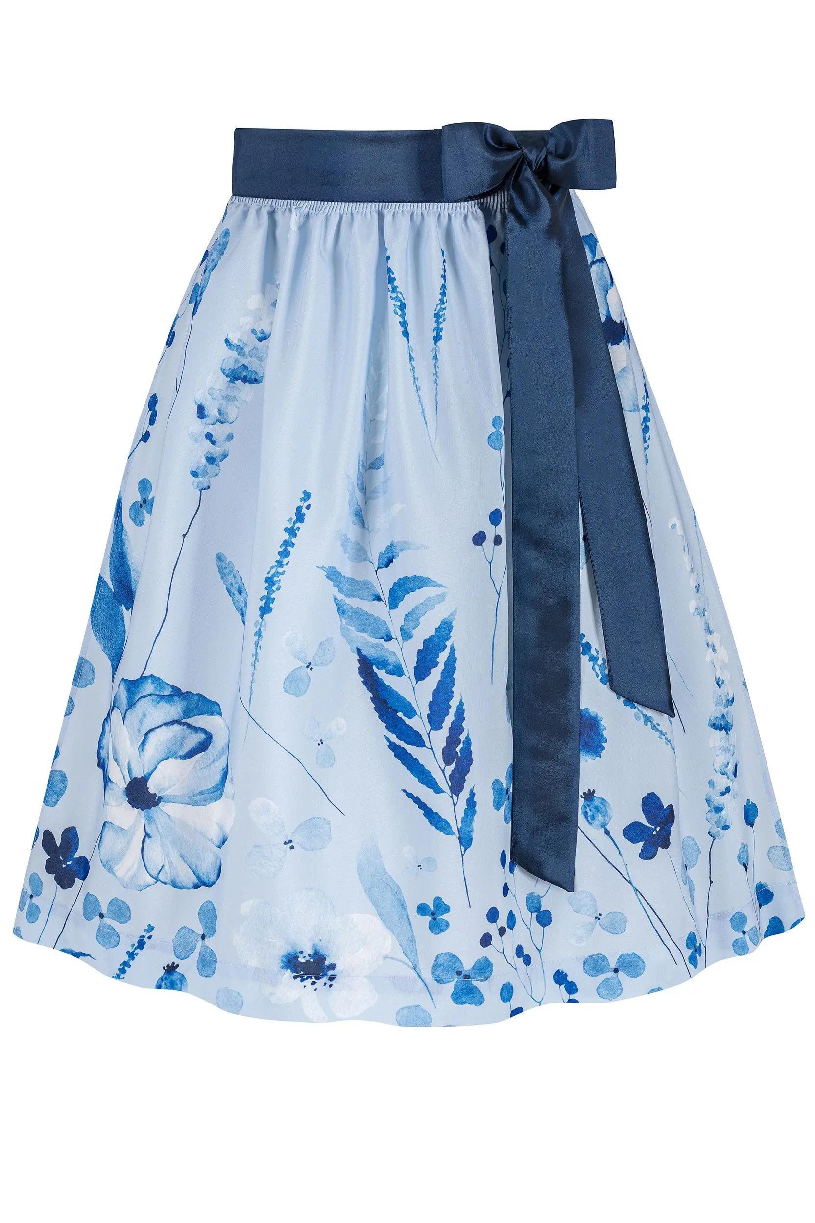 Dirndlschürze DANIELLE (65 cm) ~ S ~ blau