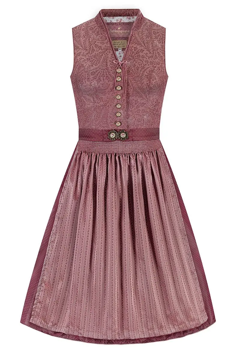 Midi Dirndl 65 cm altrosa Carrie 010031 - limitiert ~ 36