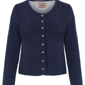 Trachten Strickjacke dunkelblau Franziska 014419 ~ 30