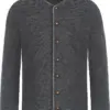 Trachten Strickjacke anthrazit grau Aloisius 015289 ~ 58