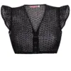 Dirndlbluse FRANZI ~ schwarz ~ 30